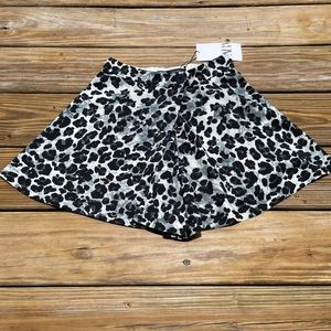 Zara Zebra Print Skort